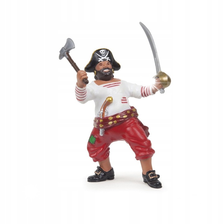 Фигурка Пират с брадва, Papo, Реалистични детайли, 10x15см