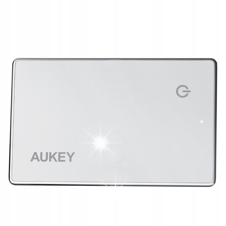 Helymeghatározó Bluetooth AUKEY TM-21, IP67 vízálló, Qi vezeték nélküli töltés, 2,2 mm, iOS-hez