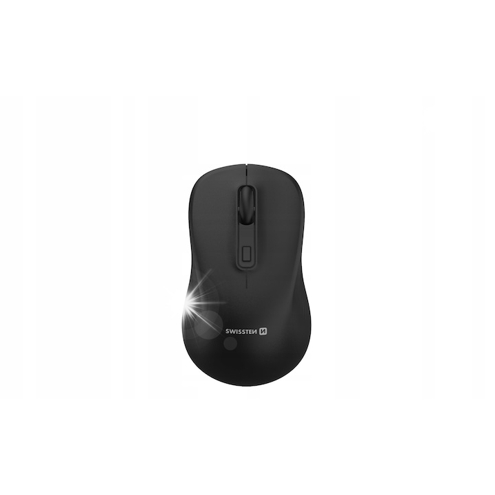 Maus gaming Swissten Gunner, RGB, 7200 DPI, 6 butoane, 100g