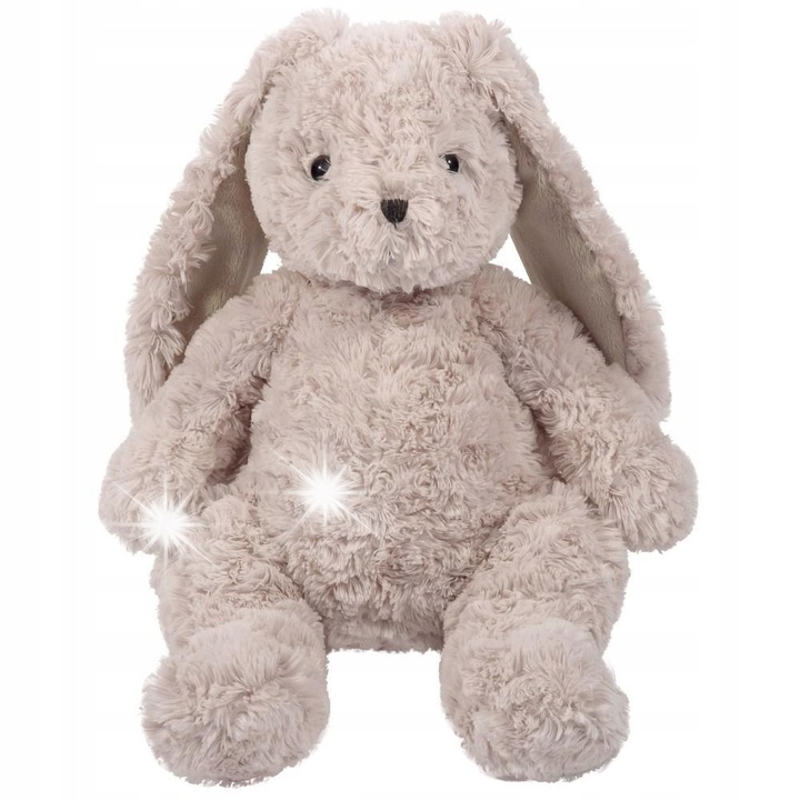 Плюшен розов заек, Beppe, 30x20cm, за момичета, плюшена играчка