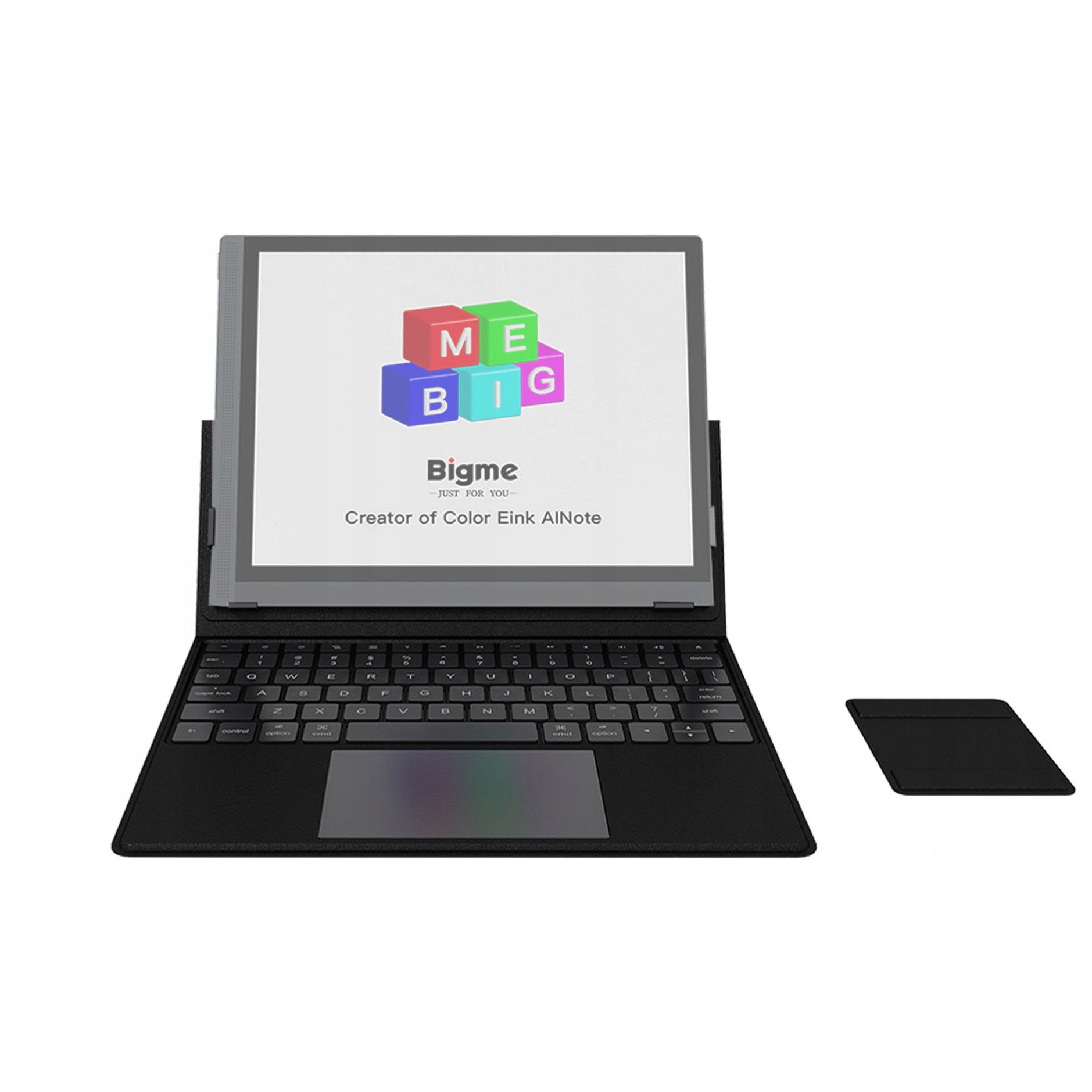 Etui cu tastatura pentru tableta Bigme B1051, negru, cu suport ajustabil
