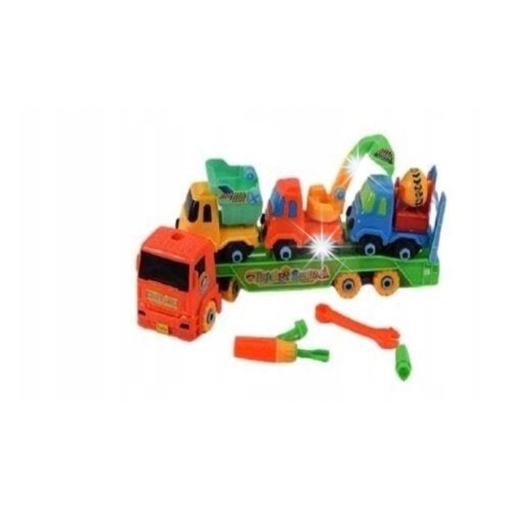 Autókészlet fiúknak, Maksik, kis jármű, finom részletek, színes