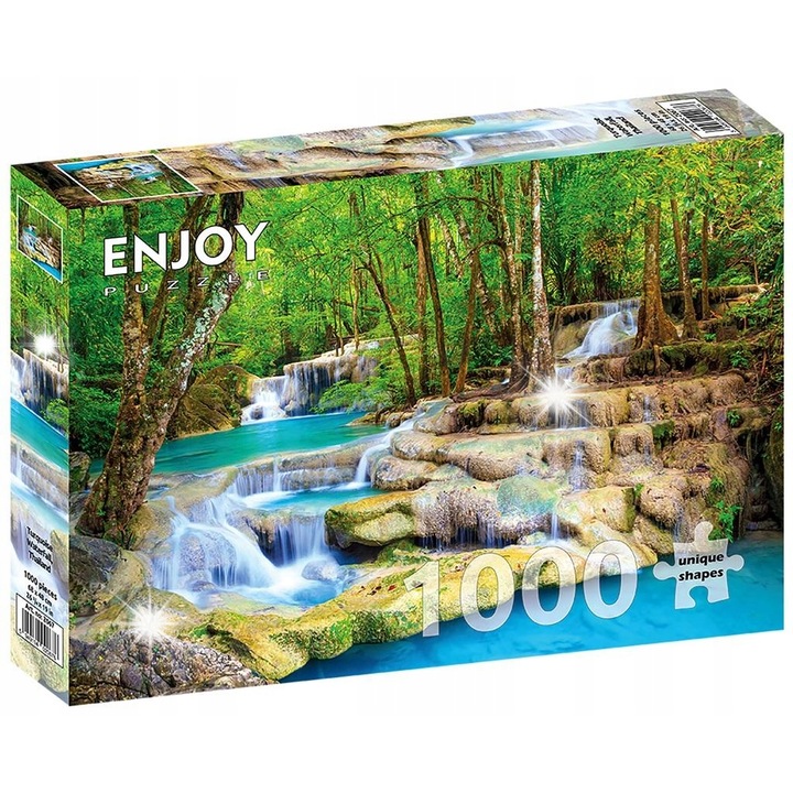 Puzzle szett 1000 darabos, Enjoy, Tájkép Wai-jal, Mérete 70x50cm