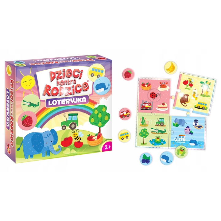 Társasjáték, Kangur, 24 zseton, többszínű