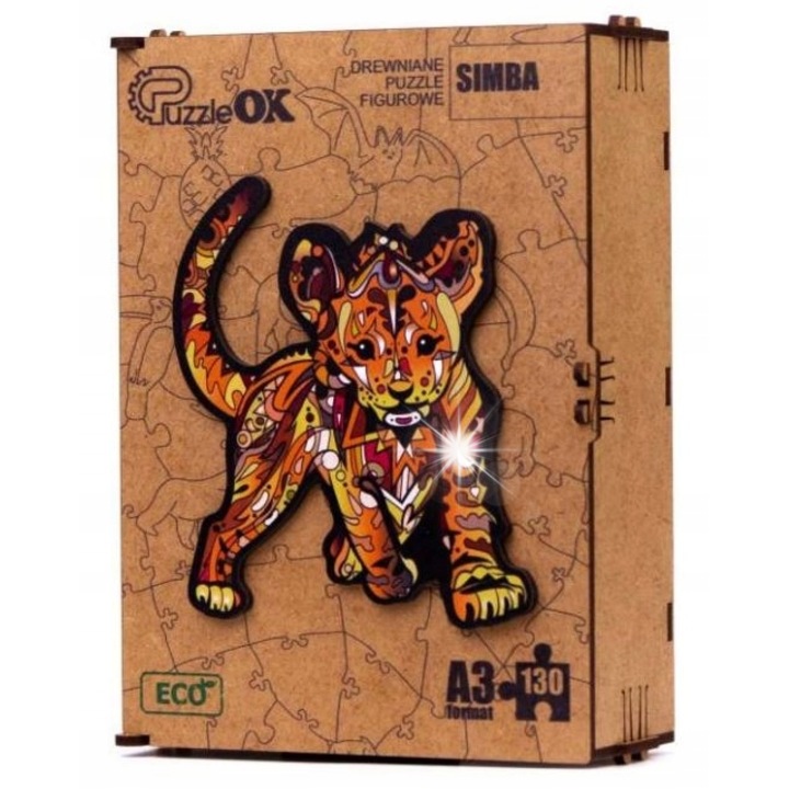 Puzzle 130 darabos Simba