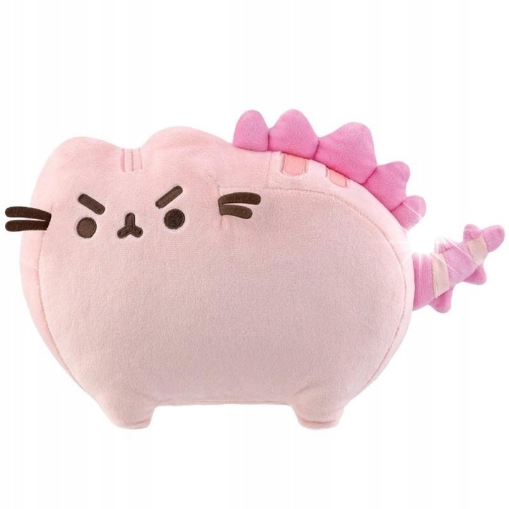 Плюш Пушийн, дракон розов, 30х20см, комплект плюшени играчки