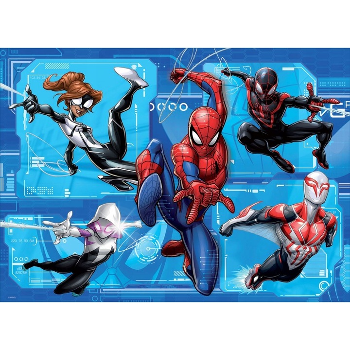 Пъзел Спайдърмен, Lisciani, 108 части, за младежи