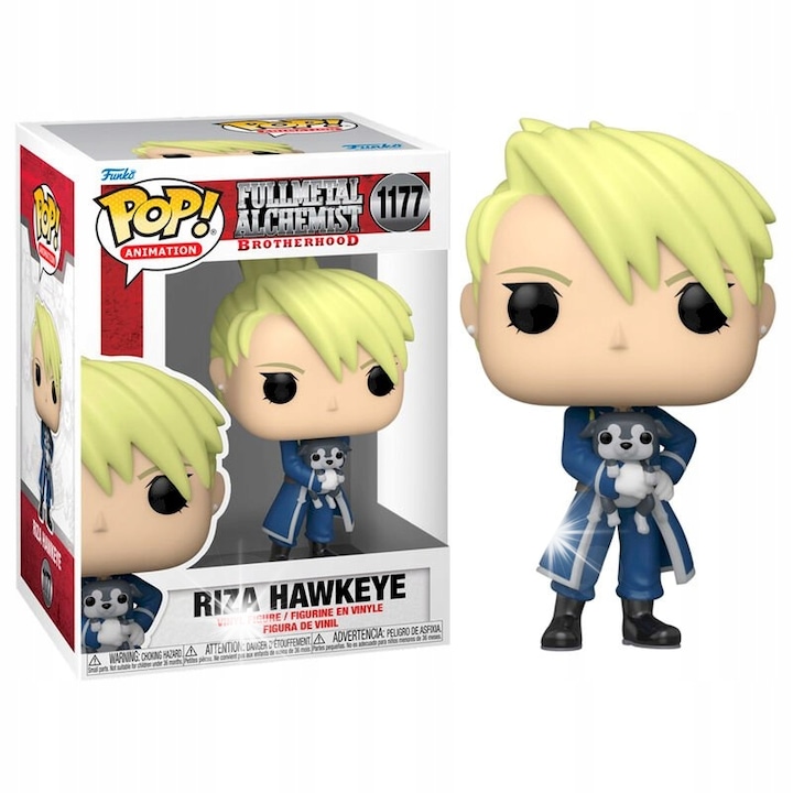 Фигурка Funko POP! Fullmetal Alchemist Brotherhood Riza Hawkeye, 10 см, от винил, характерен дизайн