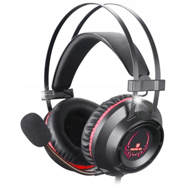 Casti Bluetooth stereo pliabile cu microfon si cititor microSD + incarcator rapid 65W Webski, negru