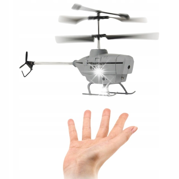 Maksik LH-2023 távirányítású helikopter, koordinációfejlesztés, többszínű, mérete 30x30cm