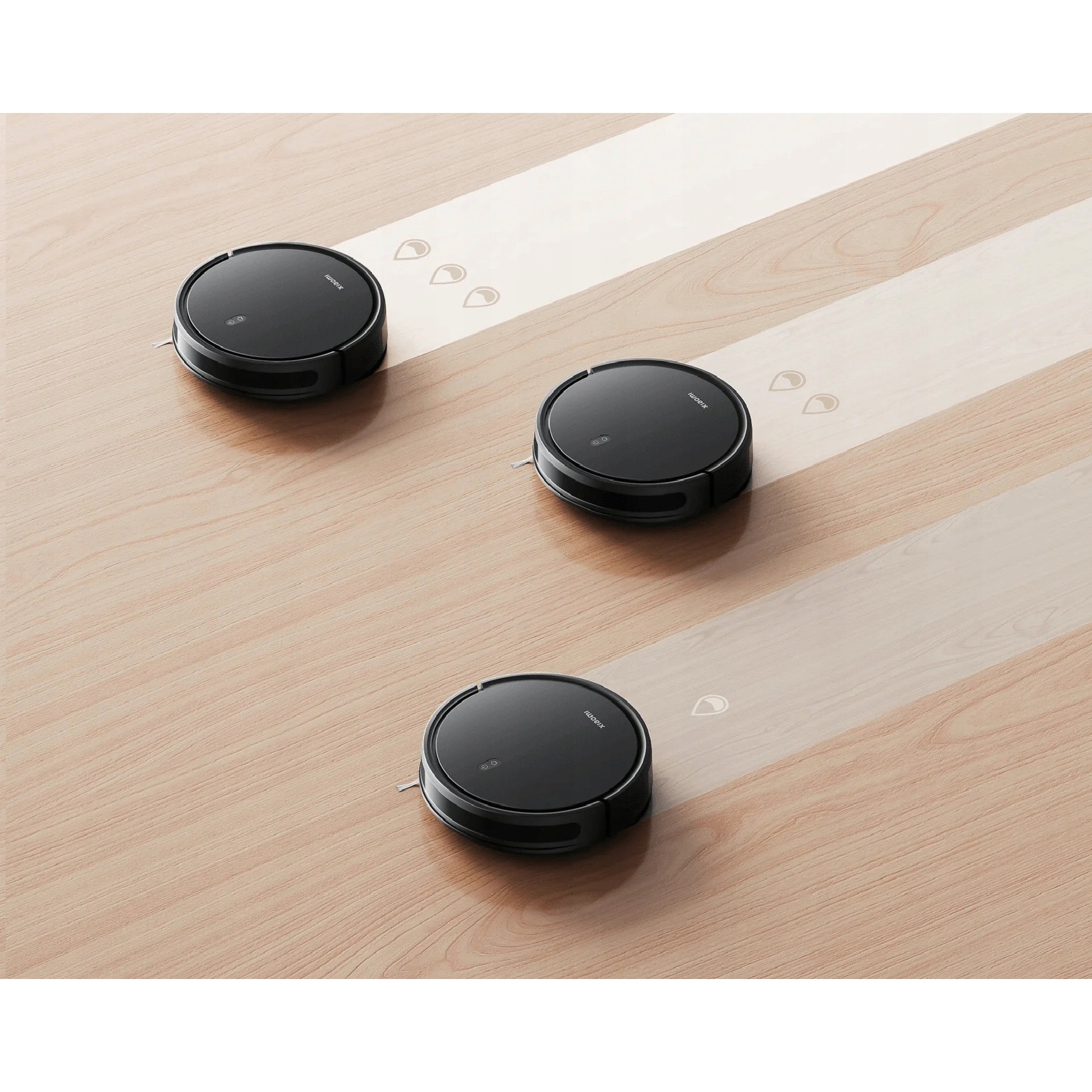 Aspirator robot Xiaomi Mi Robot Vacuum E10C, 3500 Pa, mopare, negru, 80x325x325mm