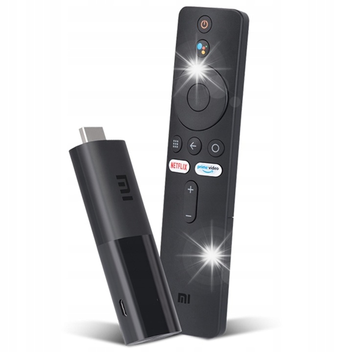 Xiaomi Mi TV Stick távirányító, 1080p, Wi-Fi, Bluetooth, fekete, 8GB