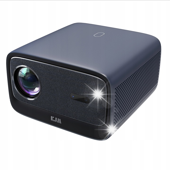 Videoproiector KJM K3, 1500 ANSI, 1920x1080p, 12W, Wi-Fi, teljes készlet