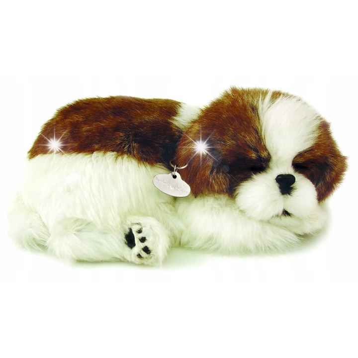 Плюшена играчка, Perfect Petzzz, кученце Ши Цу, комплект с легло и аксесоари, 24x20x7,5см, 32x25x5см