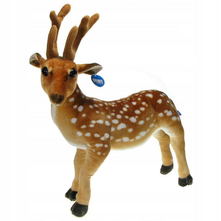 Плюшена играчка, Елен 55см, мека, безопасна, многоцветна