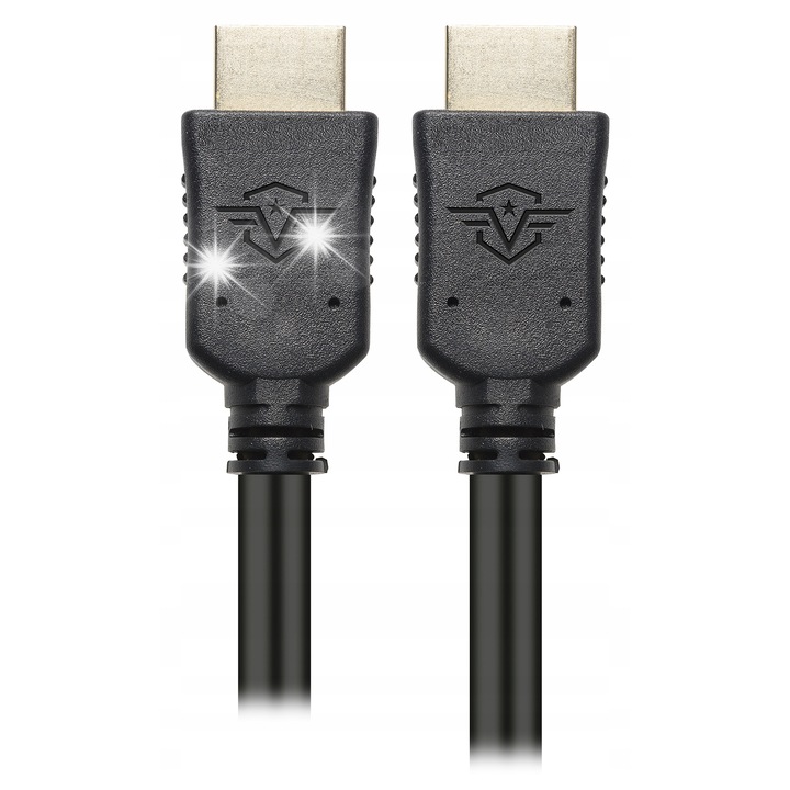 HDMI kábelek, Vivanco, 2m, 8K 60Hz / 4K 120Hz, 48Gbit/s, fekete