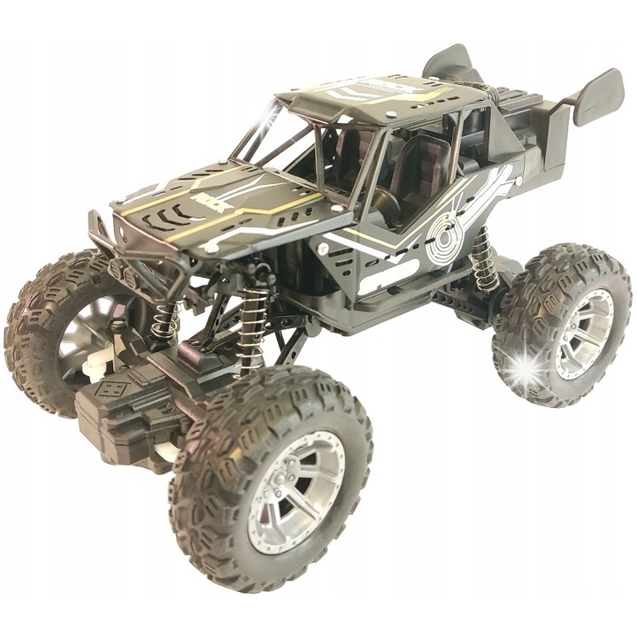 Fém autó R/C, Ciuciubabka, töltővel, koordináció fejlesztése, aktív szórakozás