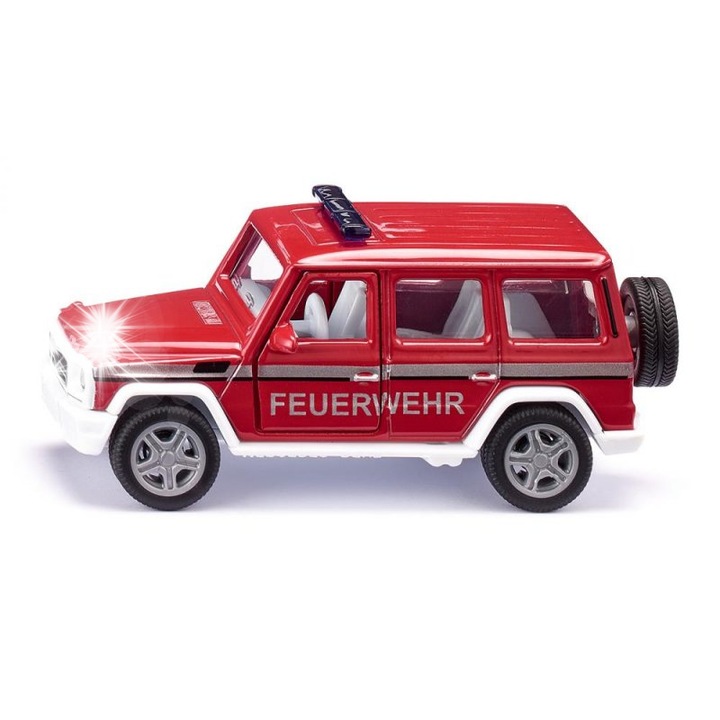 SIKU Mercedes AMG G65 kisautó, fém, 1:50, valósághű részletek, mozgatható ajtók