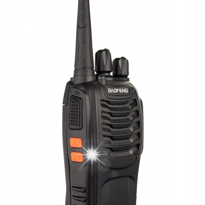 Baofeng BF-888S rádióállomás, 5W, 16 csatorna, UHF, 115x60x33mm
