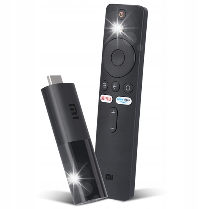 Xiaomi Mi TV Stick, 1080p, Wi-Fi, Bluetooth, fekete, 8GB TV-stick