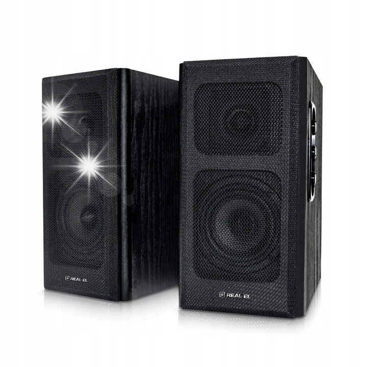 Boxe PC S-250, 20W, 2.0, negru, 120x233x194mm, set