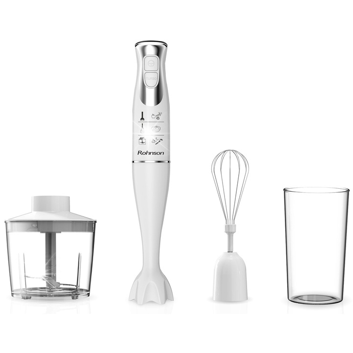 Blender manual 600W, Switch On, cu set de accesorii