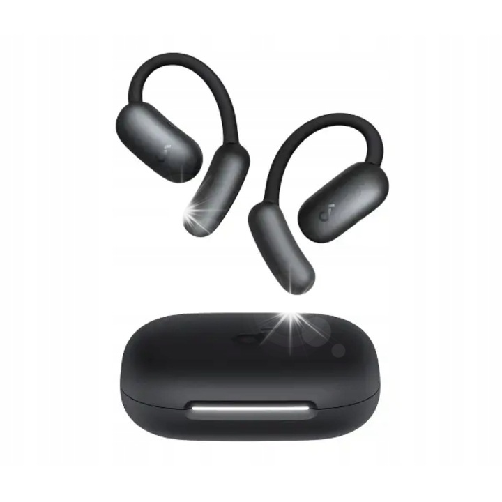 Безжични слушалки, Soundcore, Aerofit 2, Bluetooth 5.4, микрофон, черни