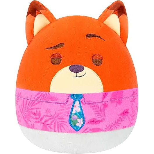 Jucarie de plus Squishmallows Zootopia - Nick, 20 cm