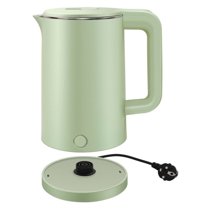 Fierbator electric 2L 2000W, protectie la fierbere, otel inoxidabil, 220V