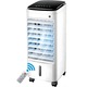 Racitor Macvi®, control digital, telecomanda, 65W, rezervor 3.5L, 3 viteze, 2 moduri de suflare, portabil, alb