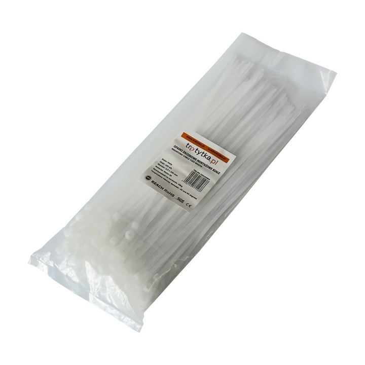 Coliere de cabluri, Tretytka.pl, alb