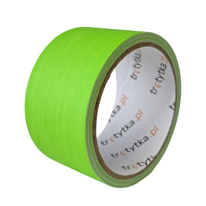 Banda fluorescenta UV, 50 mm x 5 m, PVC, flexibila, rezistenta, autoadeziva, verde, set