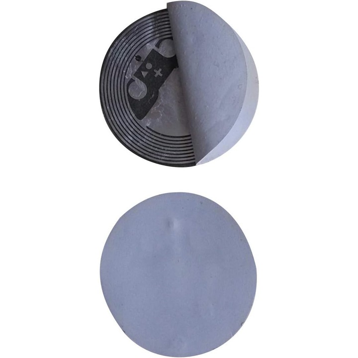 Set 50 Stickere RFID 13,56 MHz pentru metal, compatibile cu telefoane mobile