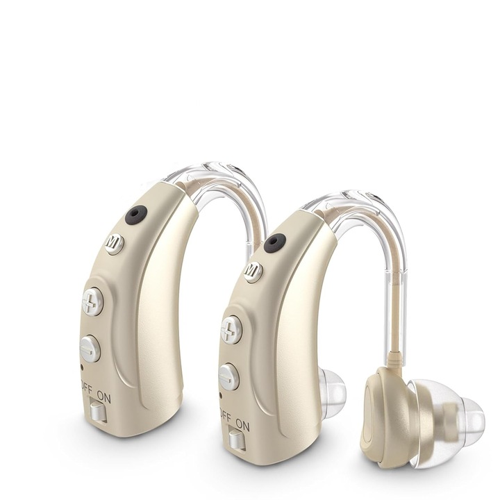 Aparat auditiv VHP-1710, 40 ore autonomie, design ergonomic, set 2 bucati