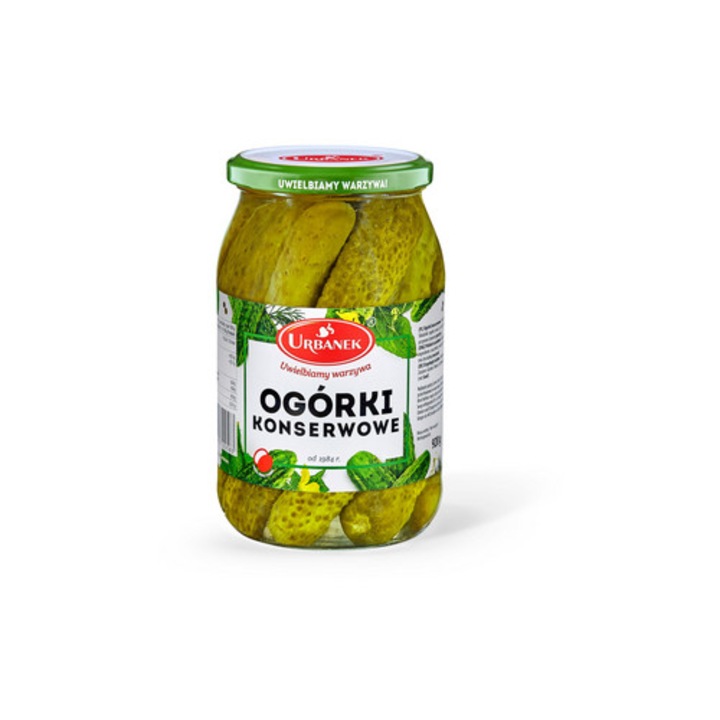 Castraveti conservati, Urbanek, 920g, fara conservanti