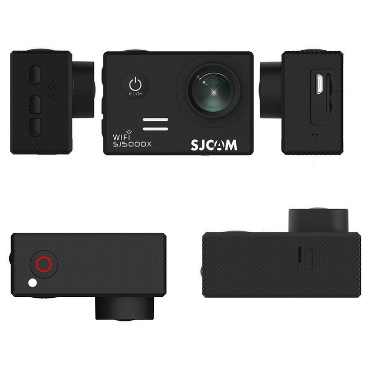 Комплект камера SJCAM SJ5000X, черна, батерия, статив