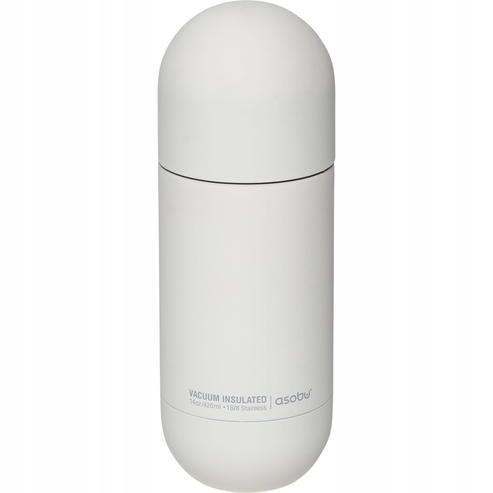 Asobu Orb Palack Fehér 0.46L - Elegáns, hőszigetelt termosz