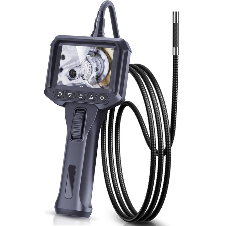 Boroscop Ralcam R208, 8mm, LED, 1280x720, set complet cu Tollbox