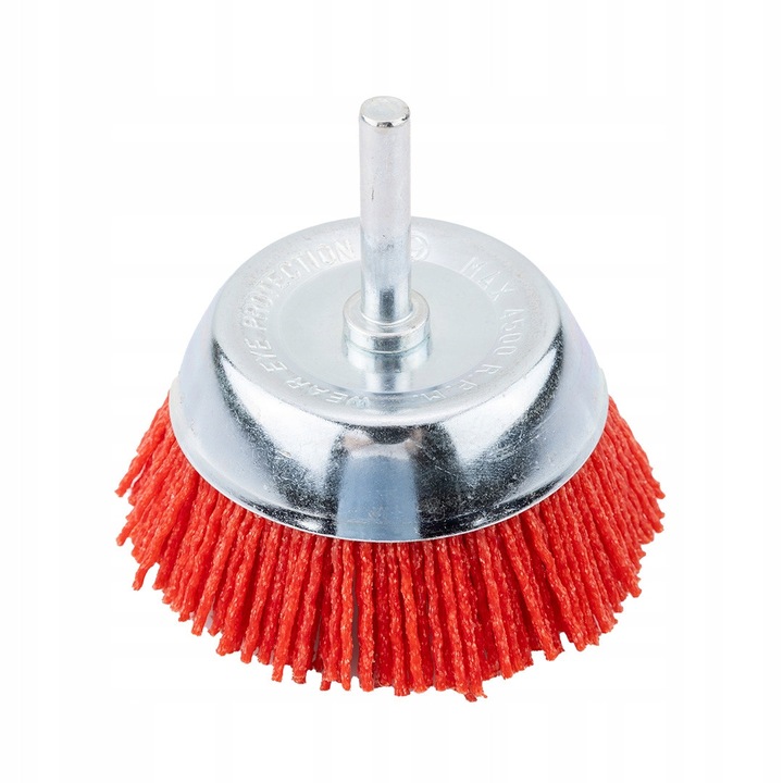 Perie Nylon 75mm pentru Bormasina, Tija 6mm GRAPHITE