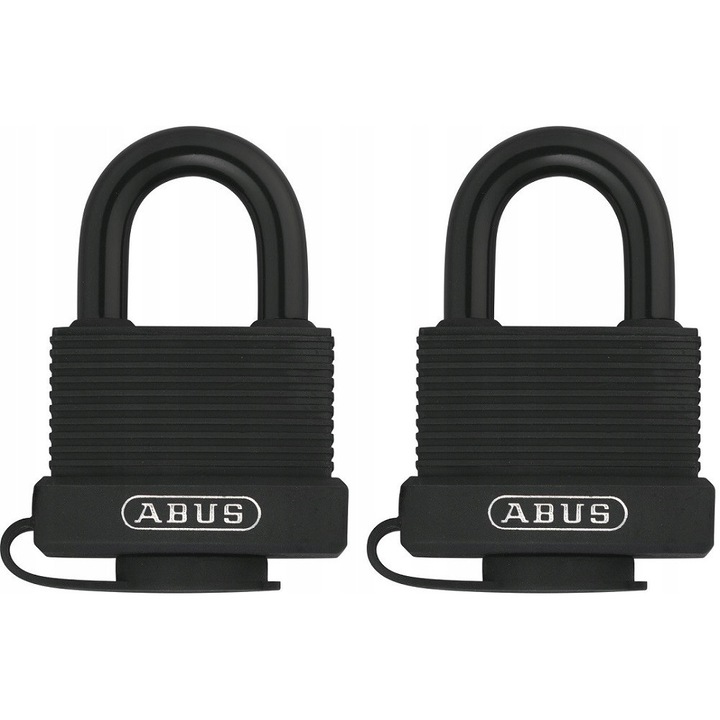 Set 2 Lacate Abus, Sistem Unic Cheie, Rezistent Exterior