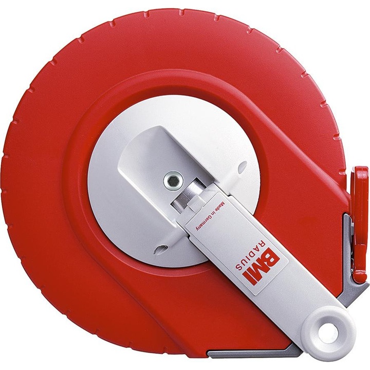 Banda masuratoare 30m, galbena, cu carcasa din plastic, RADIUS BMI