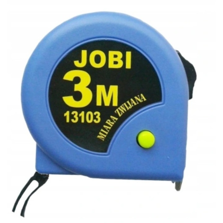 Ruleta JOBI 3m x 19mm, Clasa II, Blocare Automata