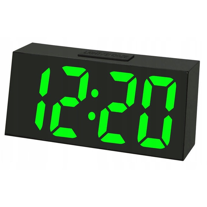 Ceas Desteptator LED JVD SB3628.1 cu Termometru si 3 Alarme