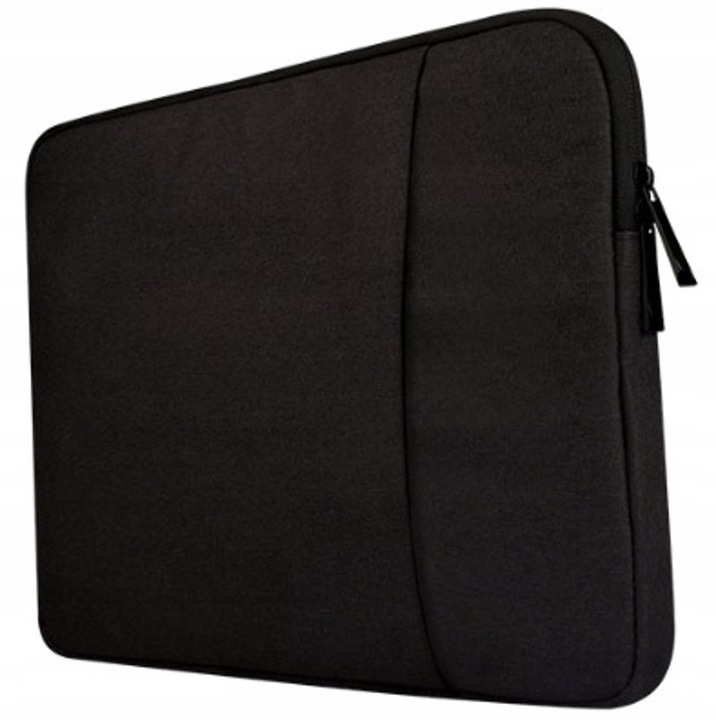 DKM laptop tok 33,5x23,5x1,5cm, vízálló, plüss belső, fekete