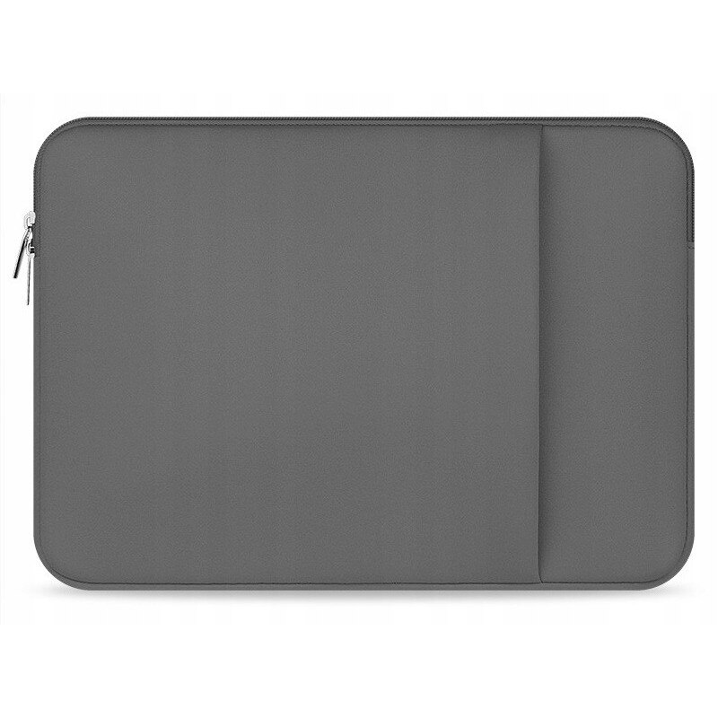 Husa laptop universala DKM 13x23,5x1,5cm negru cu buzunar lateral
