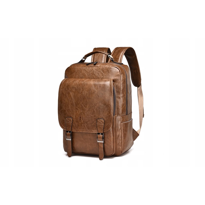 Baltan Classic hátizsák 15,6", műbőr, barna, 15,6"