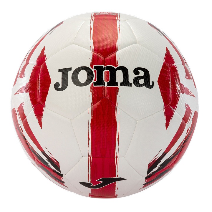 Minge Fotbal Joma Light, Marime 5, Unisex, Alb, Cusuta