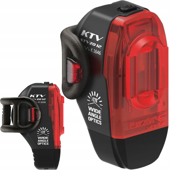 Задна светлина за велосипед Lezyne Drive KTV USB, 12 часа автономна работа