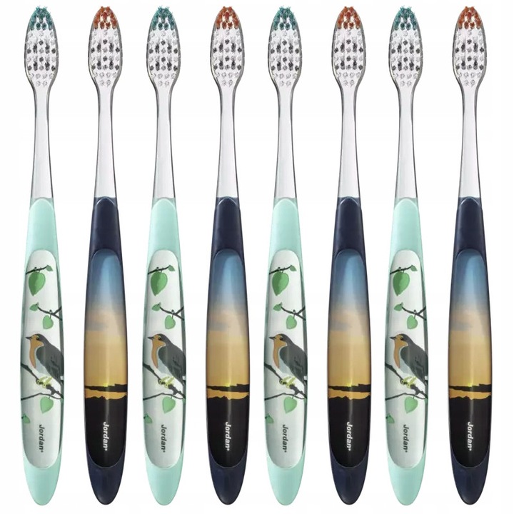 Periute de dinti Jordan Individual Clean Soft, 8 holes, periute moi