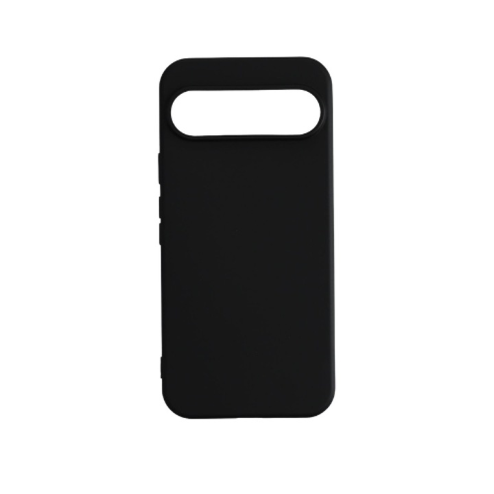 Premium szilikon tok, Google Pixel 9 Pro XL, Fekete